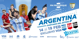 ENTRADAS A LA VENTA PARA LA FIH PRO LEAGUE DE FEBRERO